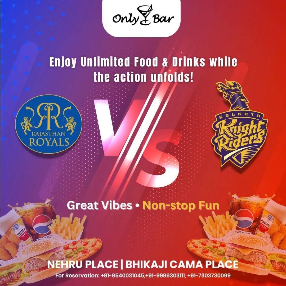Only Bar Restaurant menu