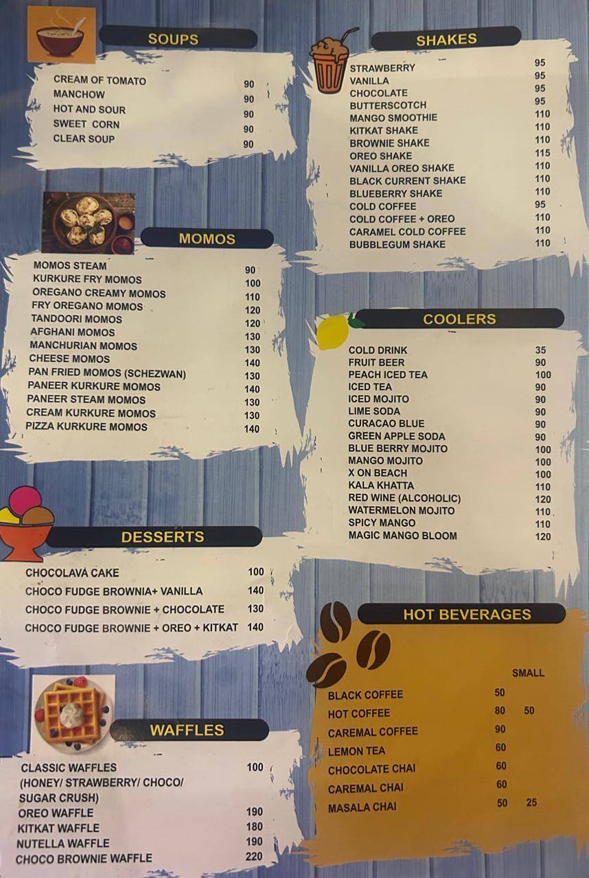Oregano A Global Kitchen menu