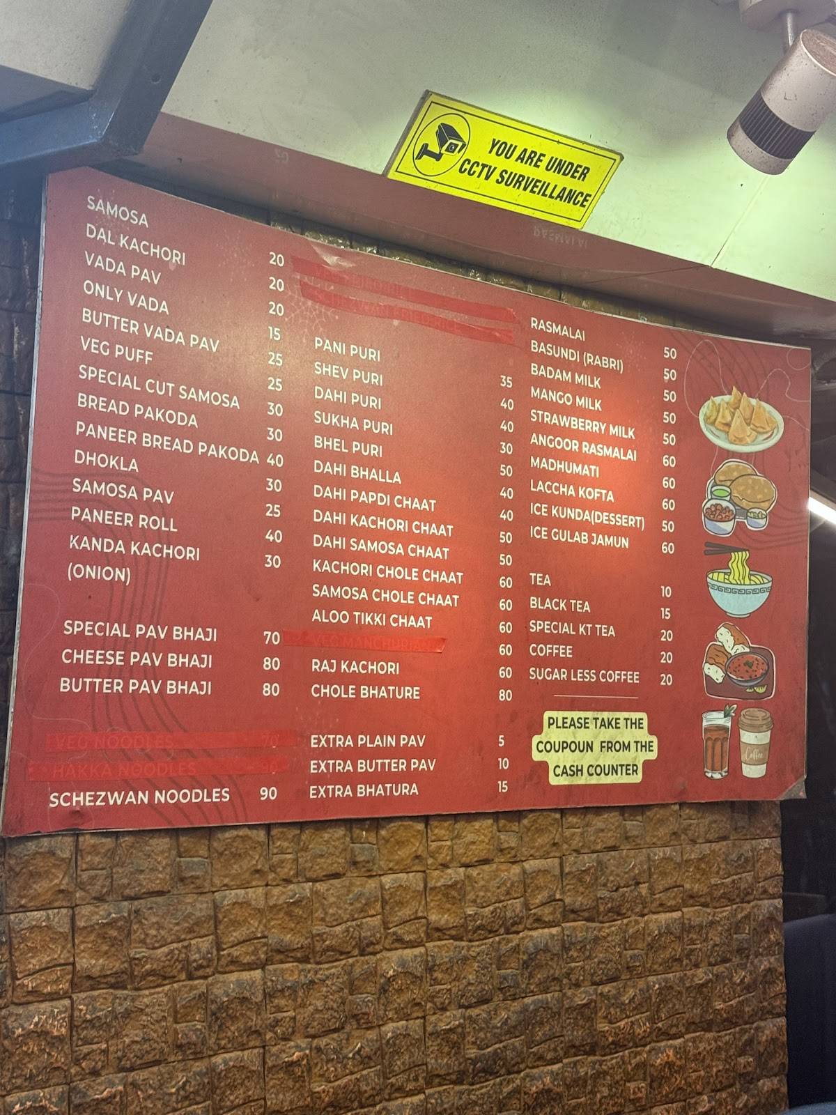 Original Camp purohit sweets (Udyambag branch) menu