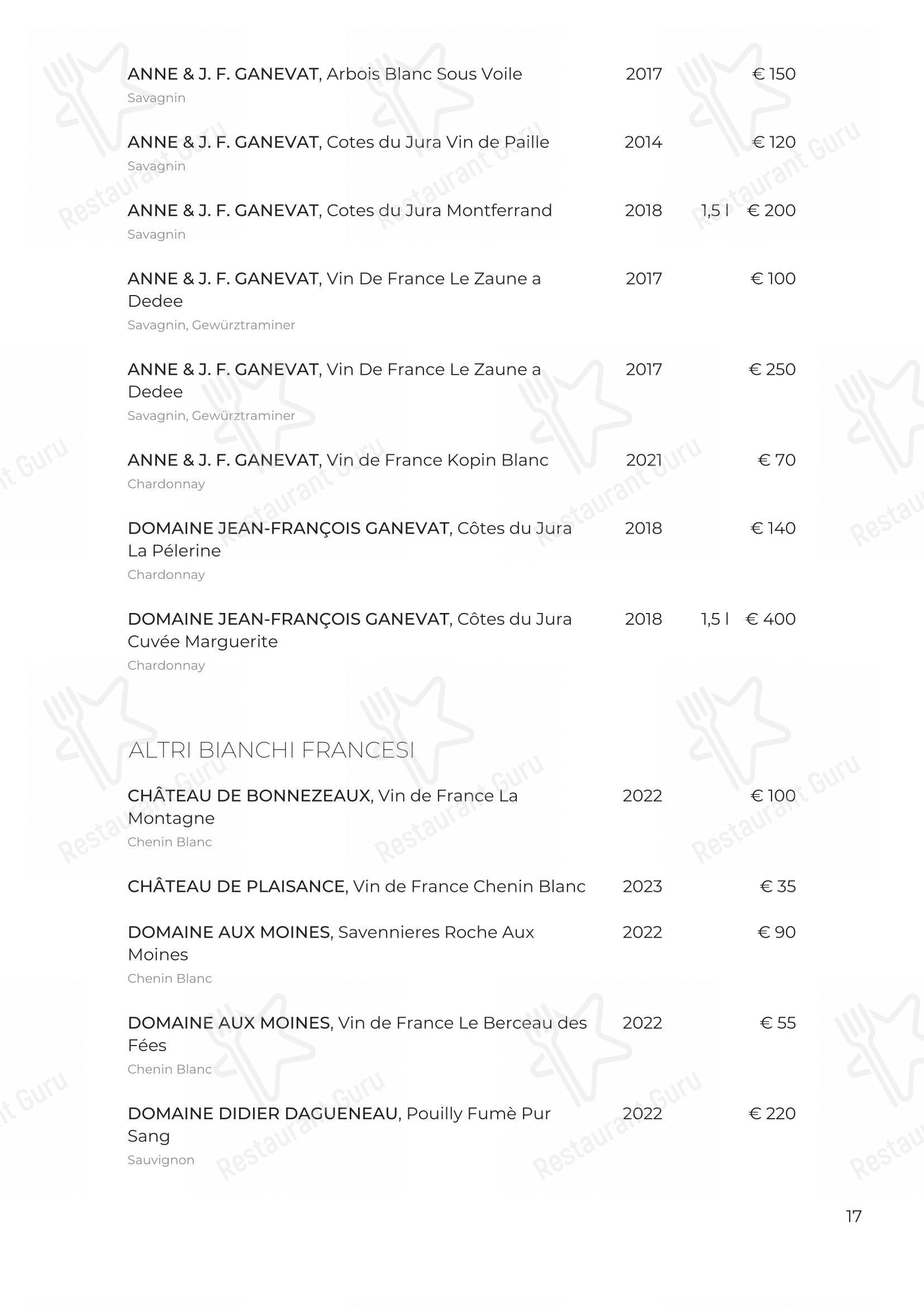 菜单 per Osteria Italia Citabiunda ristorante