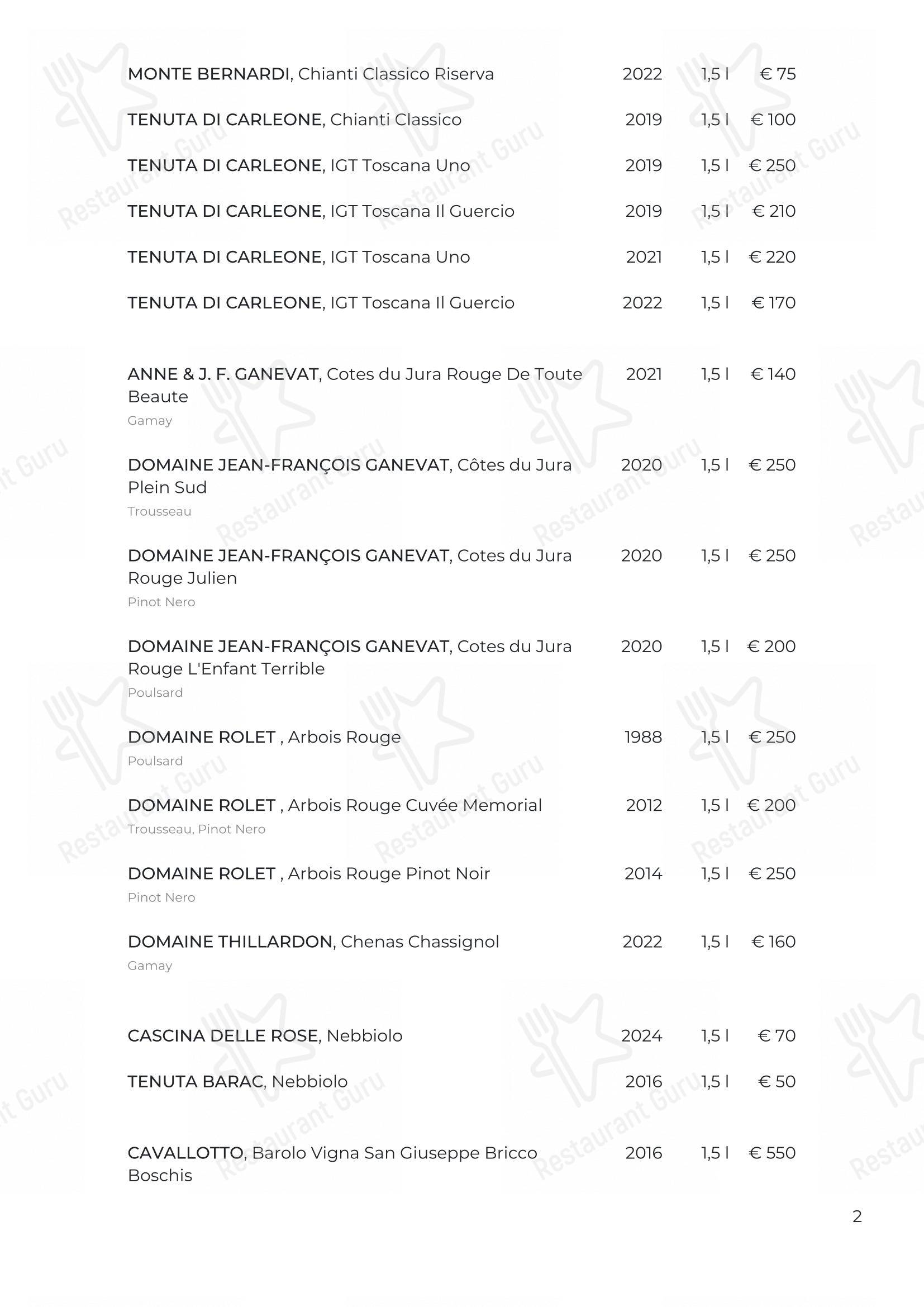 菜单 per Osteria Italia Citabiunda in Alba