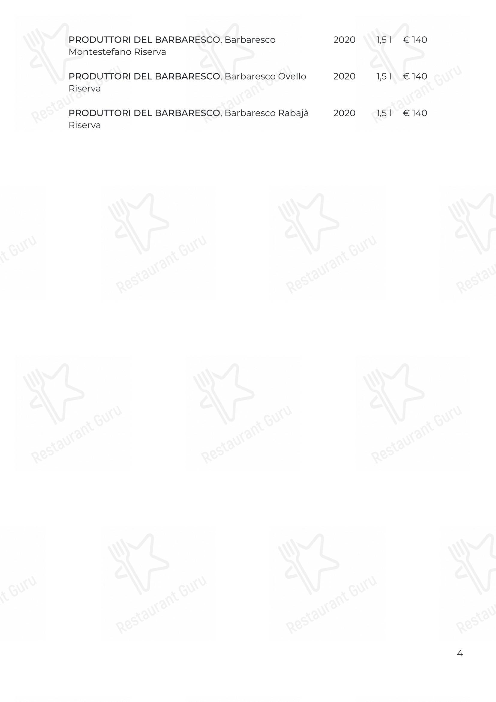 Menu di Osteria Italia Citabiunda - 菜单