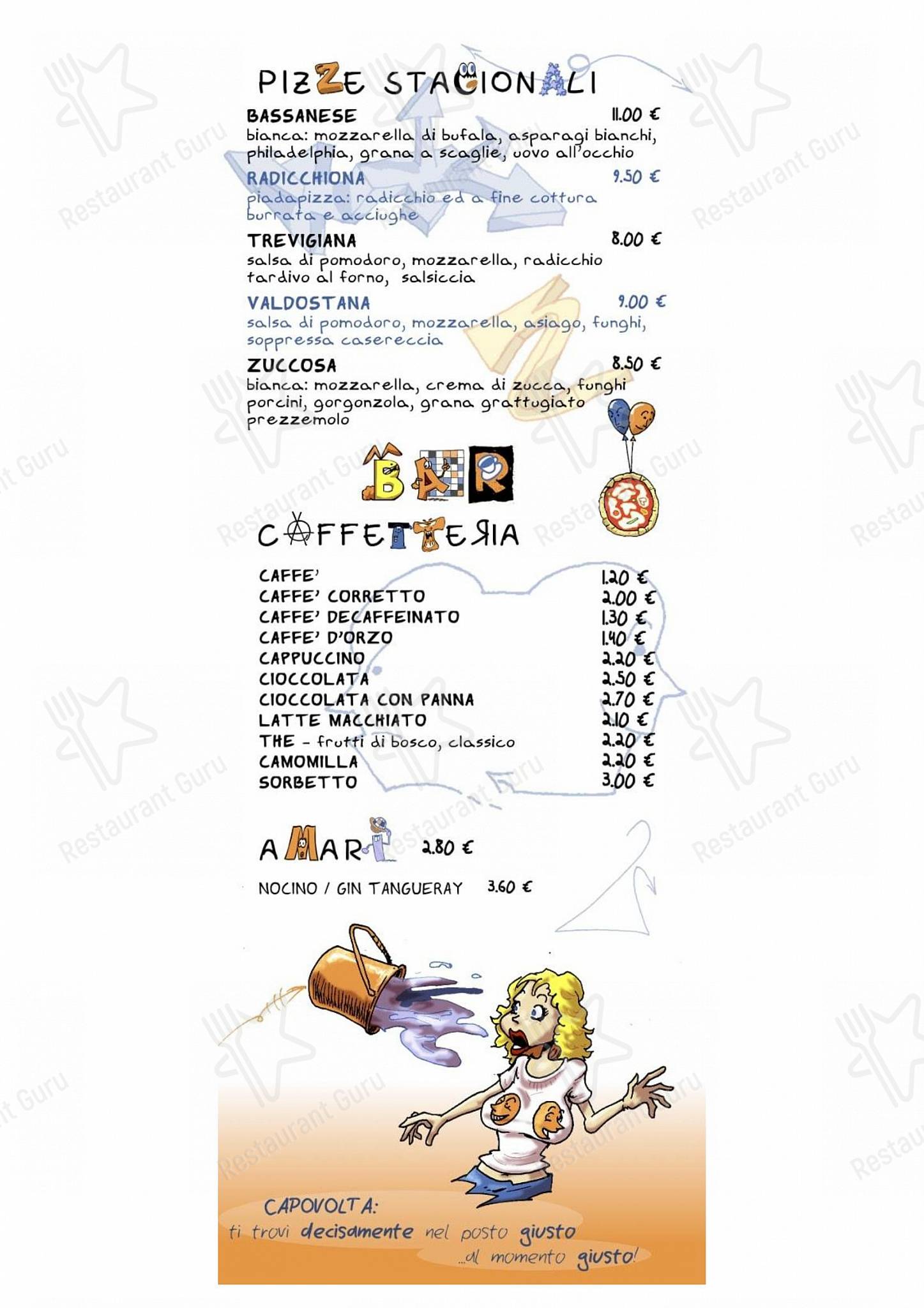 Pizzeria Ristorante Capovolta in Padova - Детское