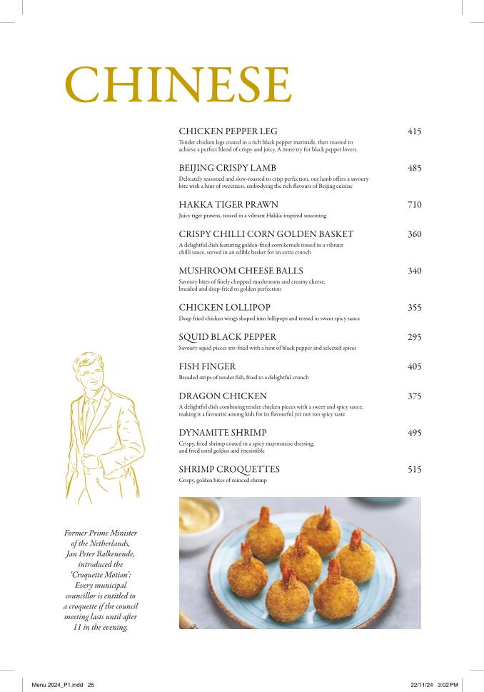 Palmshore Restaurant Egmore menu