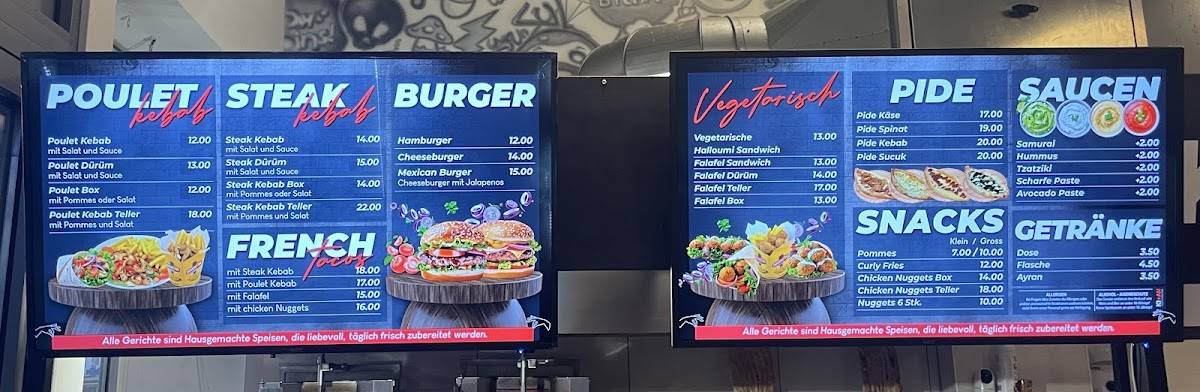 Menu di Palu Steak Kebab 