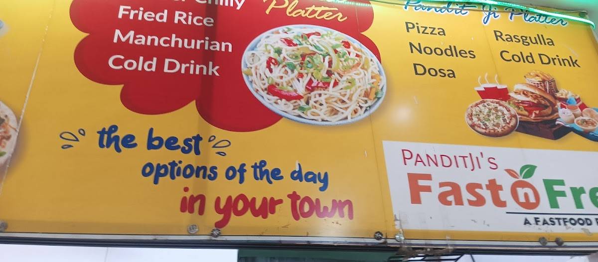 PanditJi's FAST N FRESH menu