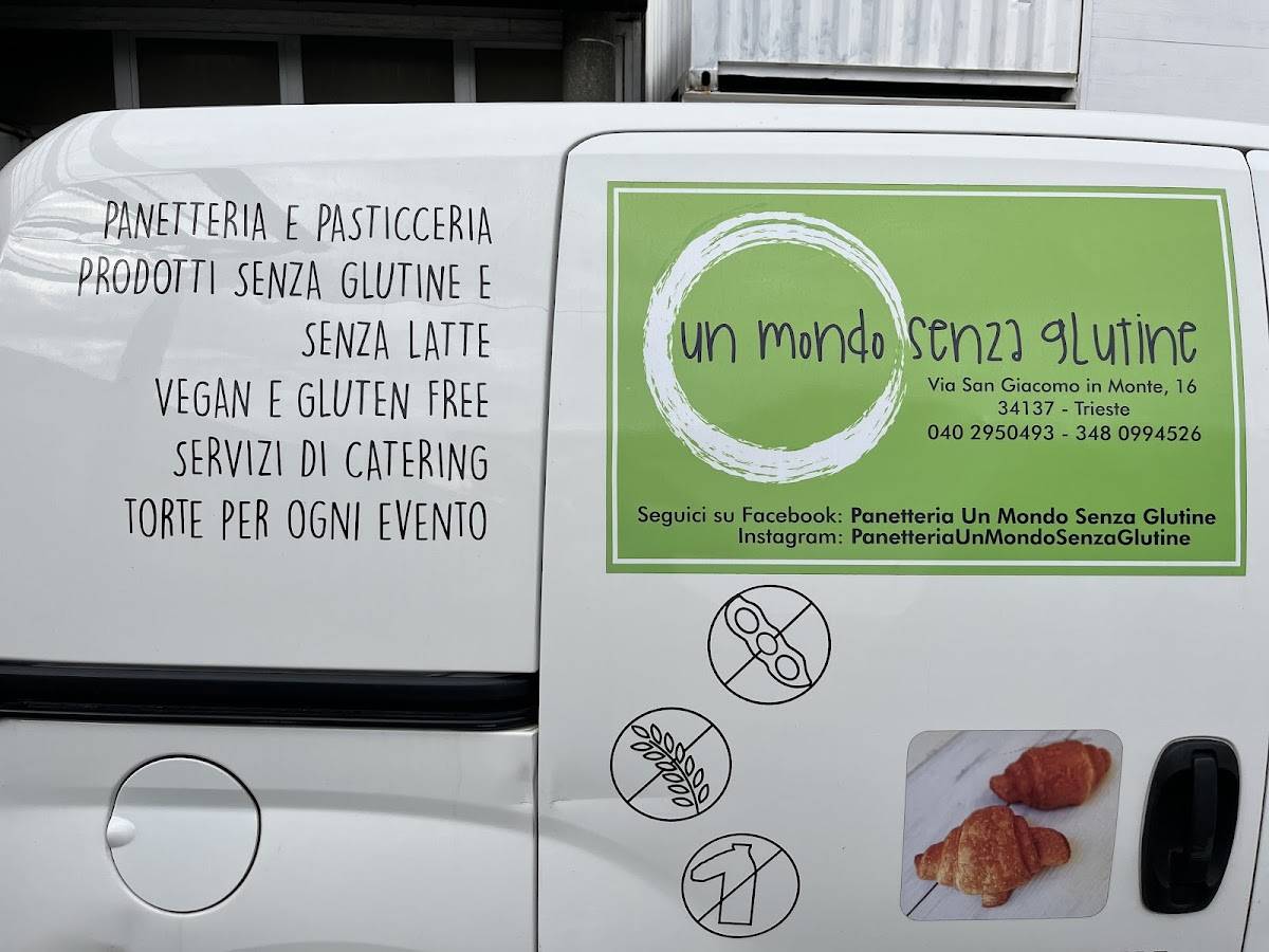 Menu di Panificio Un Mondo Senza Glutine 
