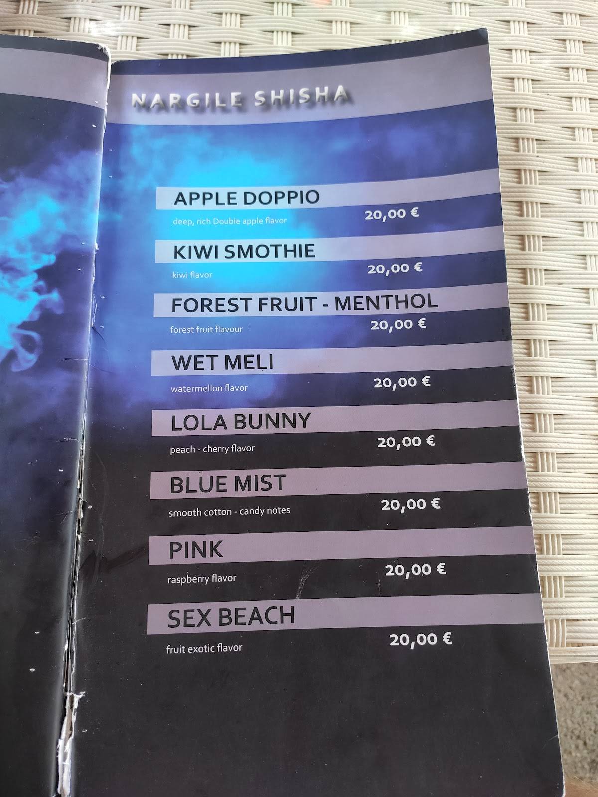 Menu di Panorama restaurant & lounge bar 