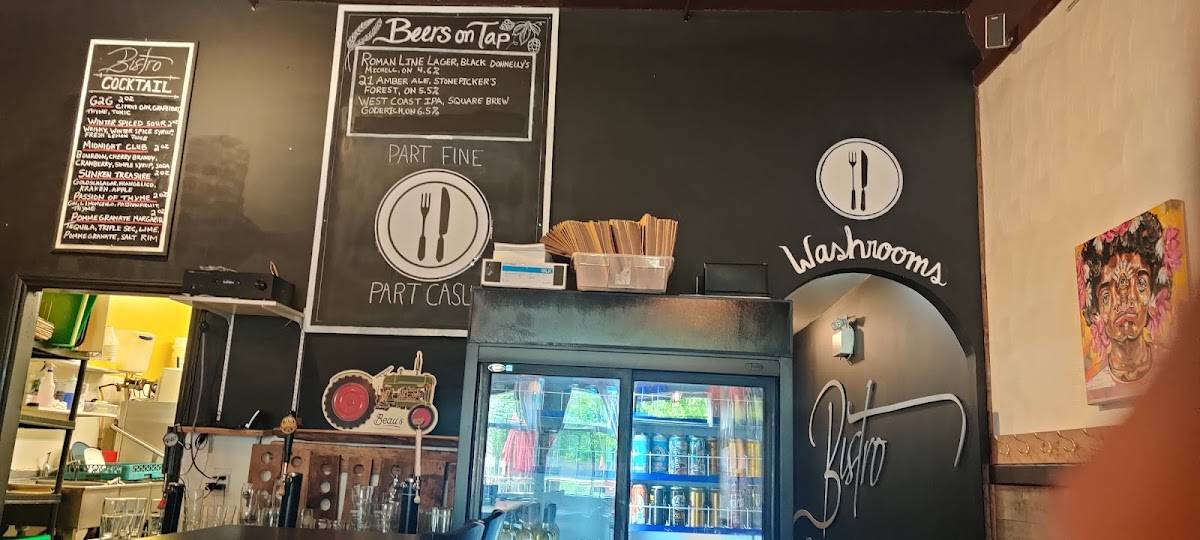Menu de Part 2 Bistro