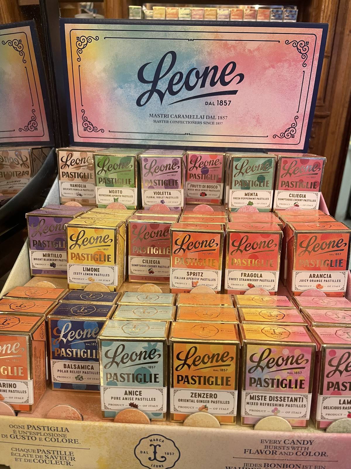 Menu di Pasticceria Rizzardini 