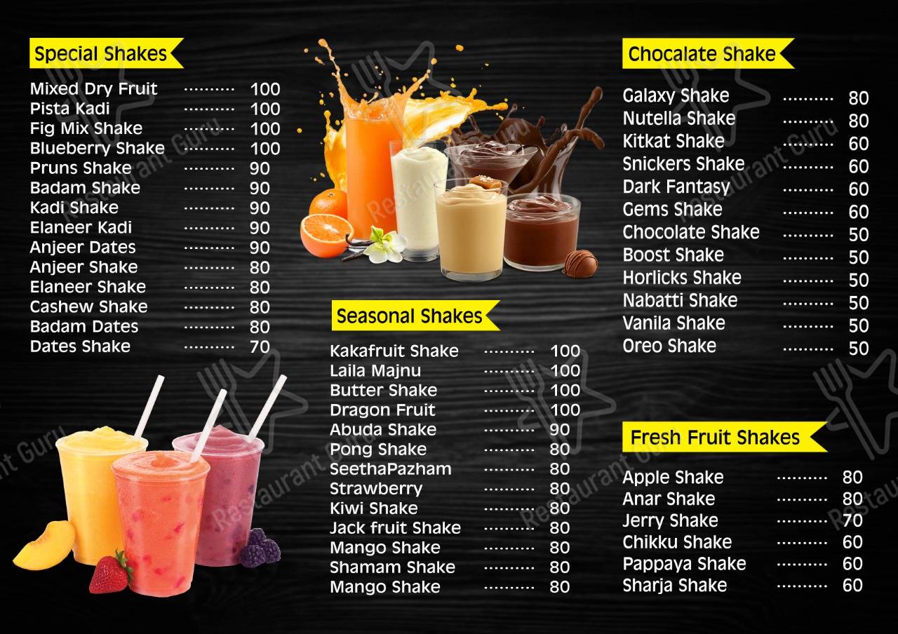Check out the menu for PATHIRAPAT