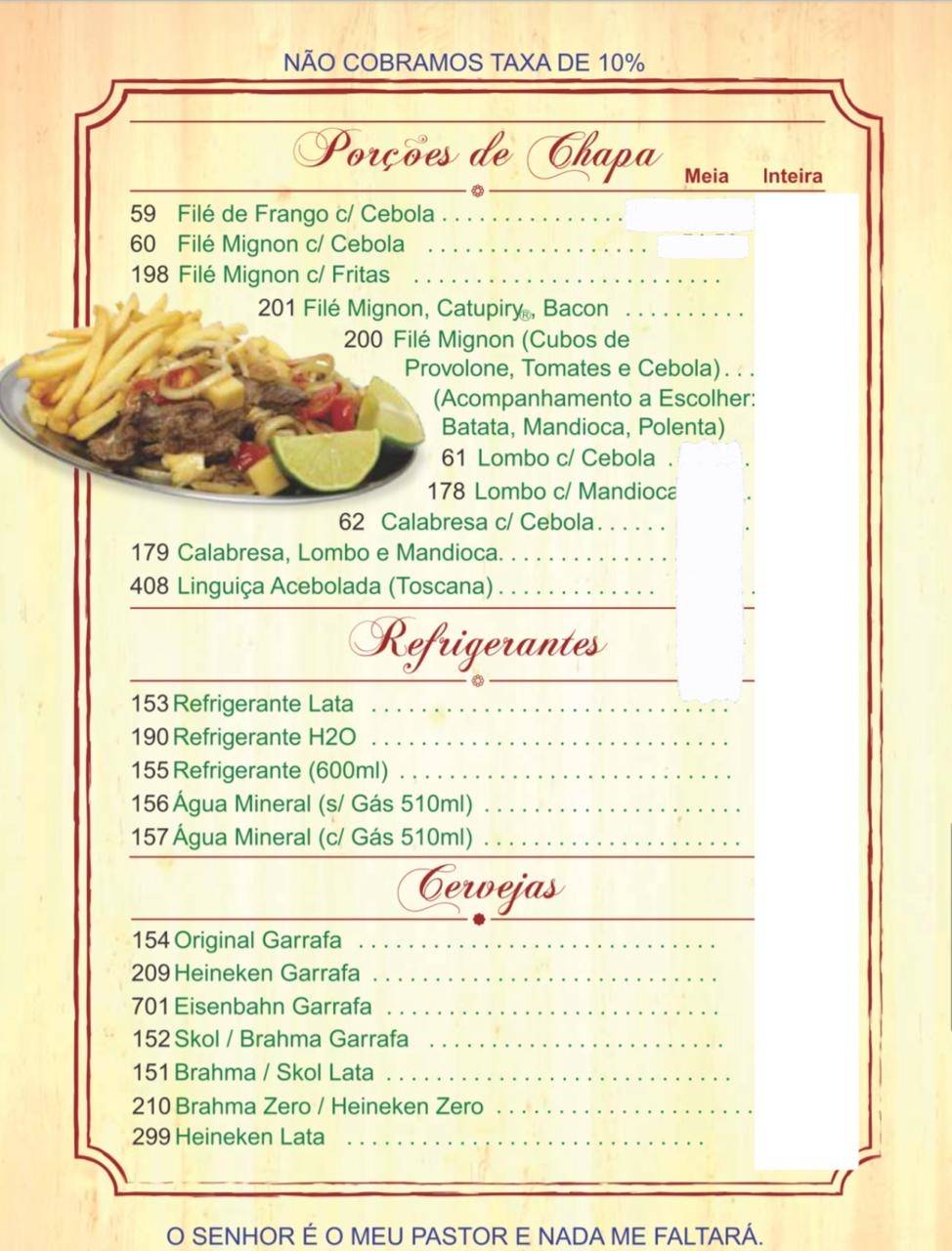 Pedrão Lanches cardápio