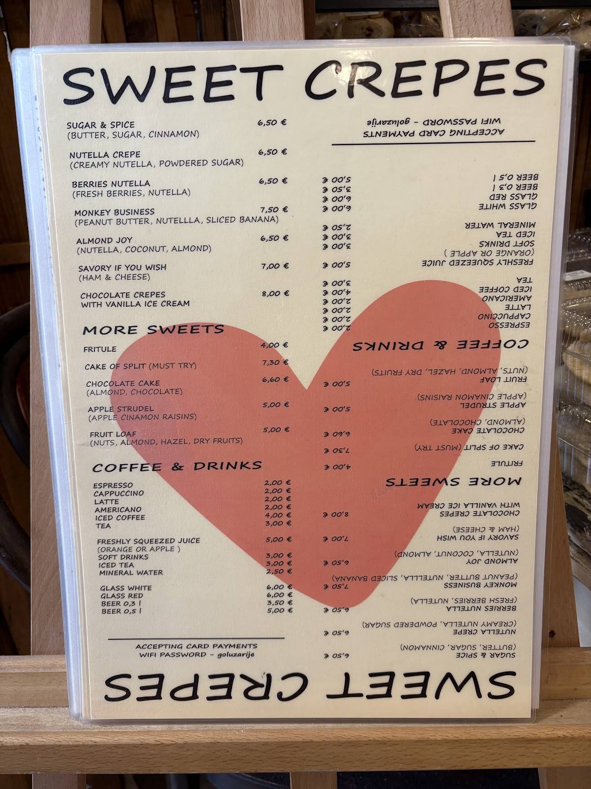 Menu di Pek Snack 