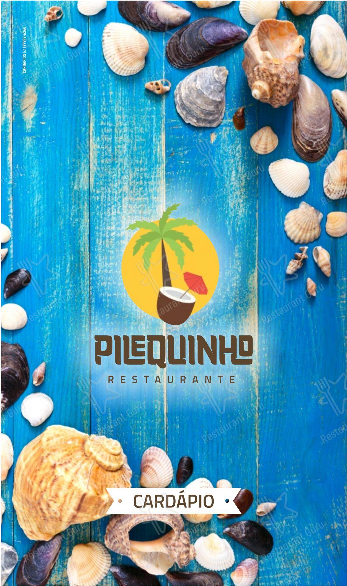 Pilequinho Restaurante em Matinhos - Menu