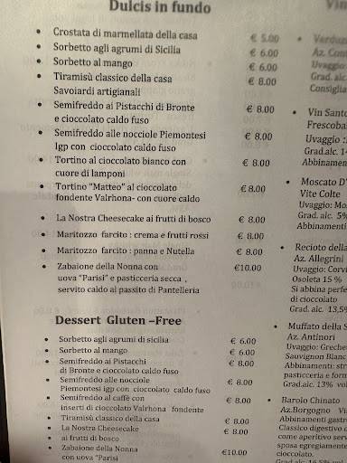 Menu di Pinsa e Buoi dei...San Lorenzo 