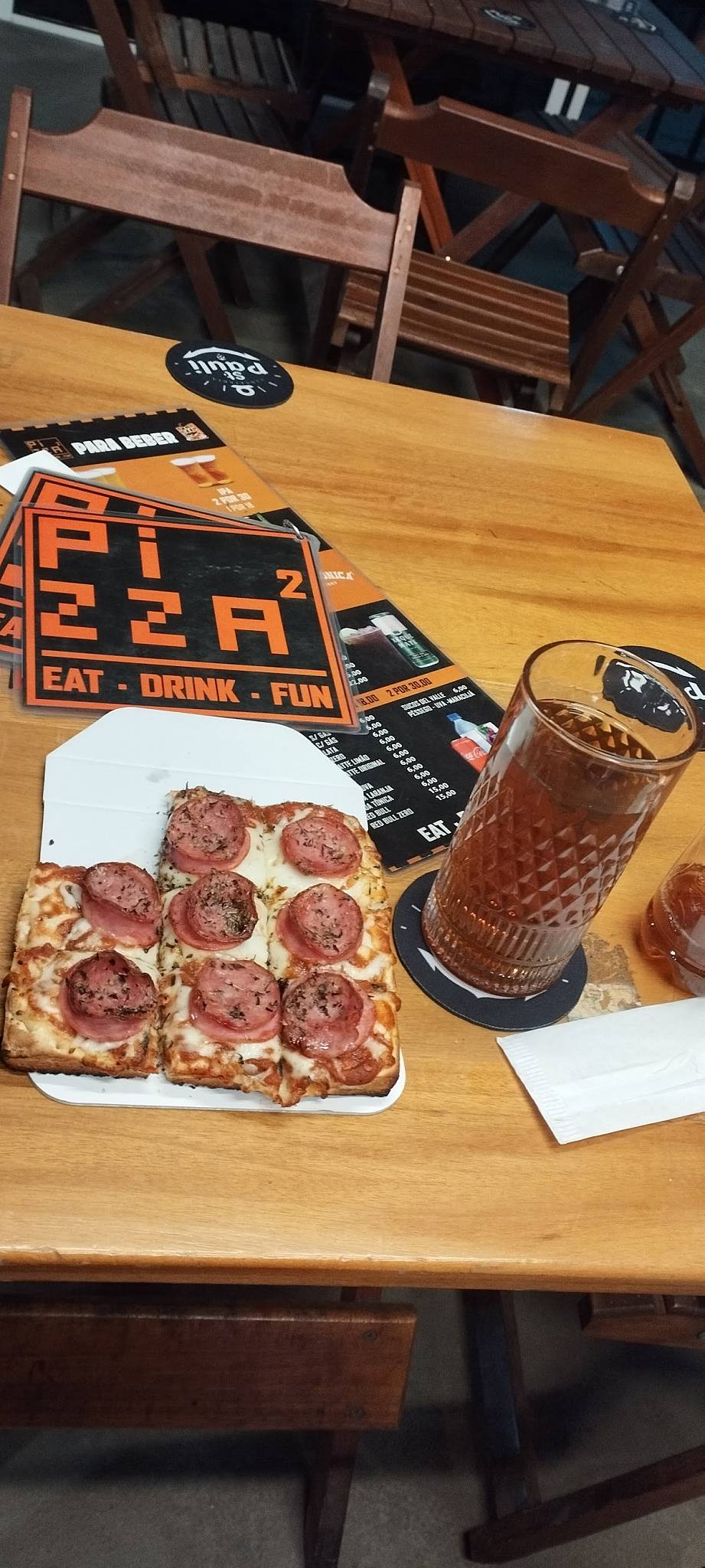 Pizza Ao Quadrado - Vicente Machado cardápio