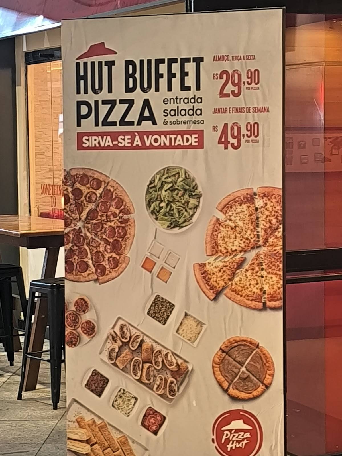 Pizza Hut cardápio