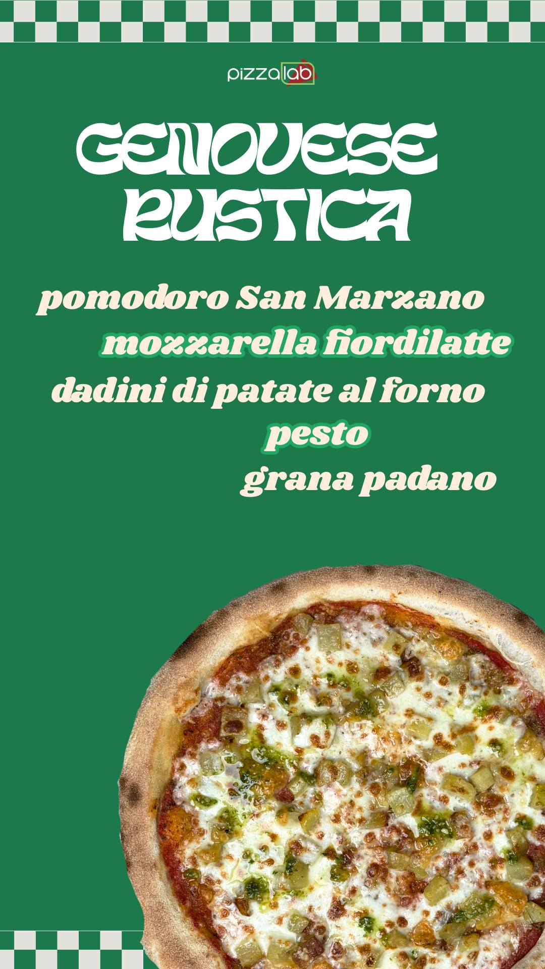 Menu di Pizza Lab Magenta Pizze e Pinse artigianali 