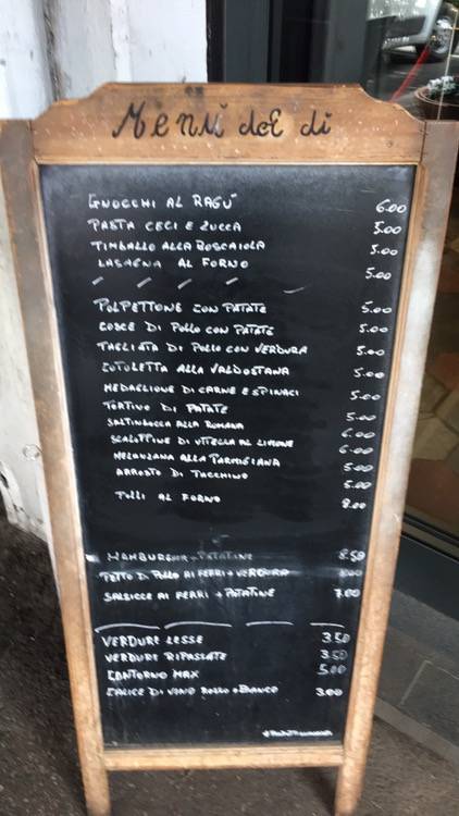 Menu di Pizza Pazza per i Pazzi della Pizza 