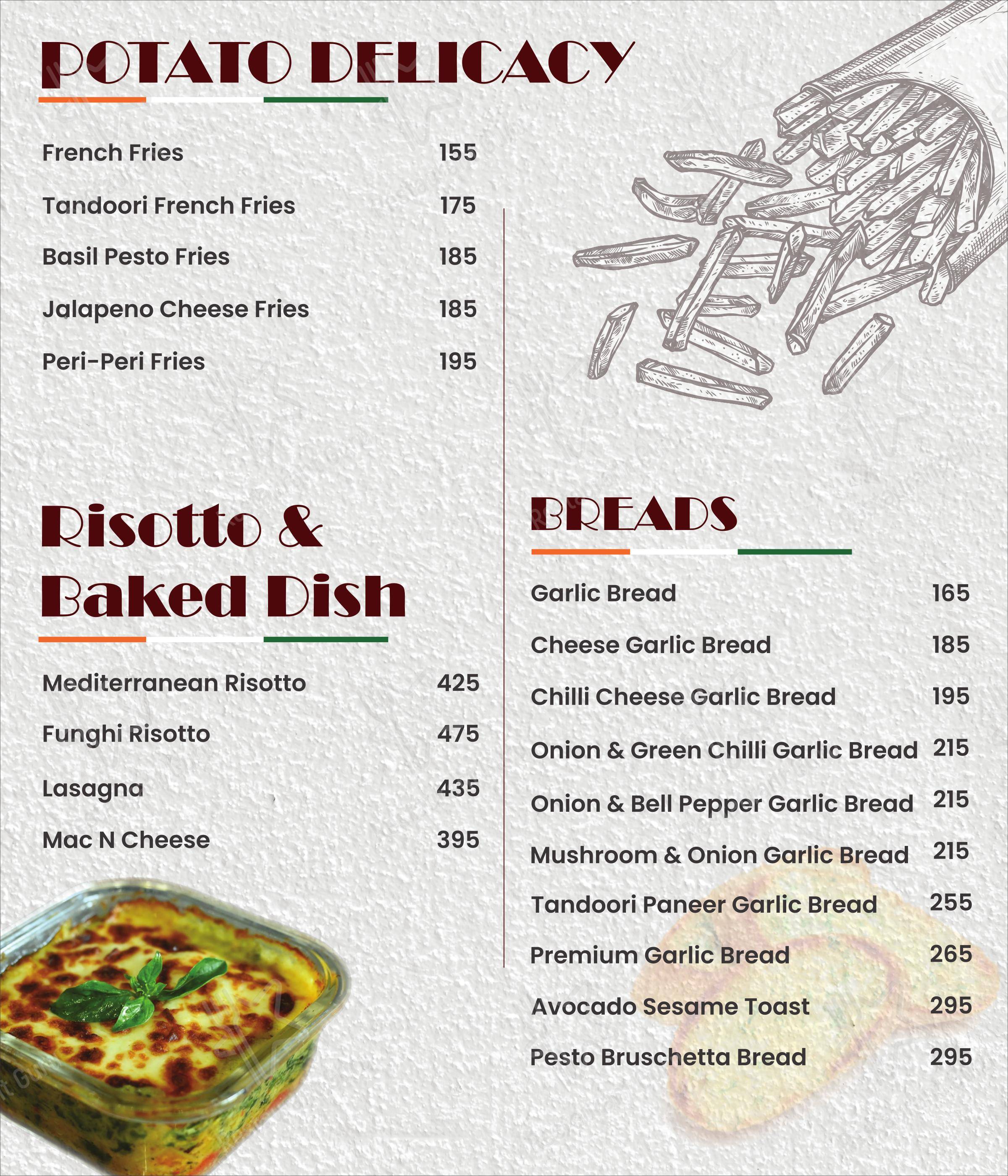 Pizzaiiolo Wood Fired Pizza SBR - Menu
