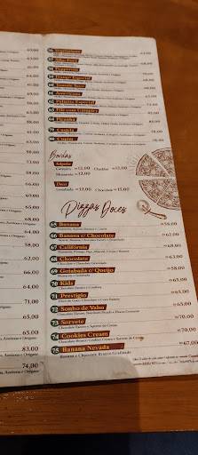 Pizzaria Catedral cardápio