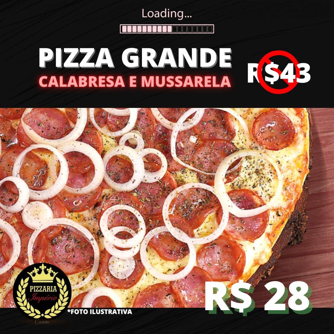 Pizzaria Império cardápio