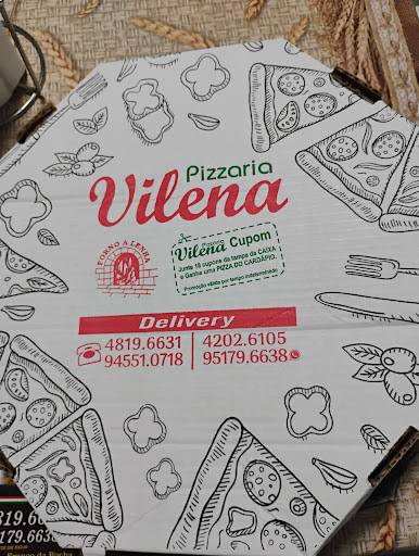 Pizzaria Vilena cardápio