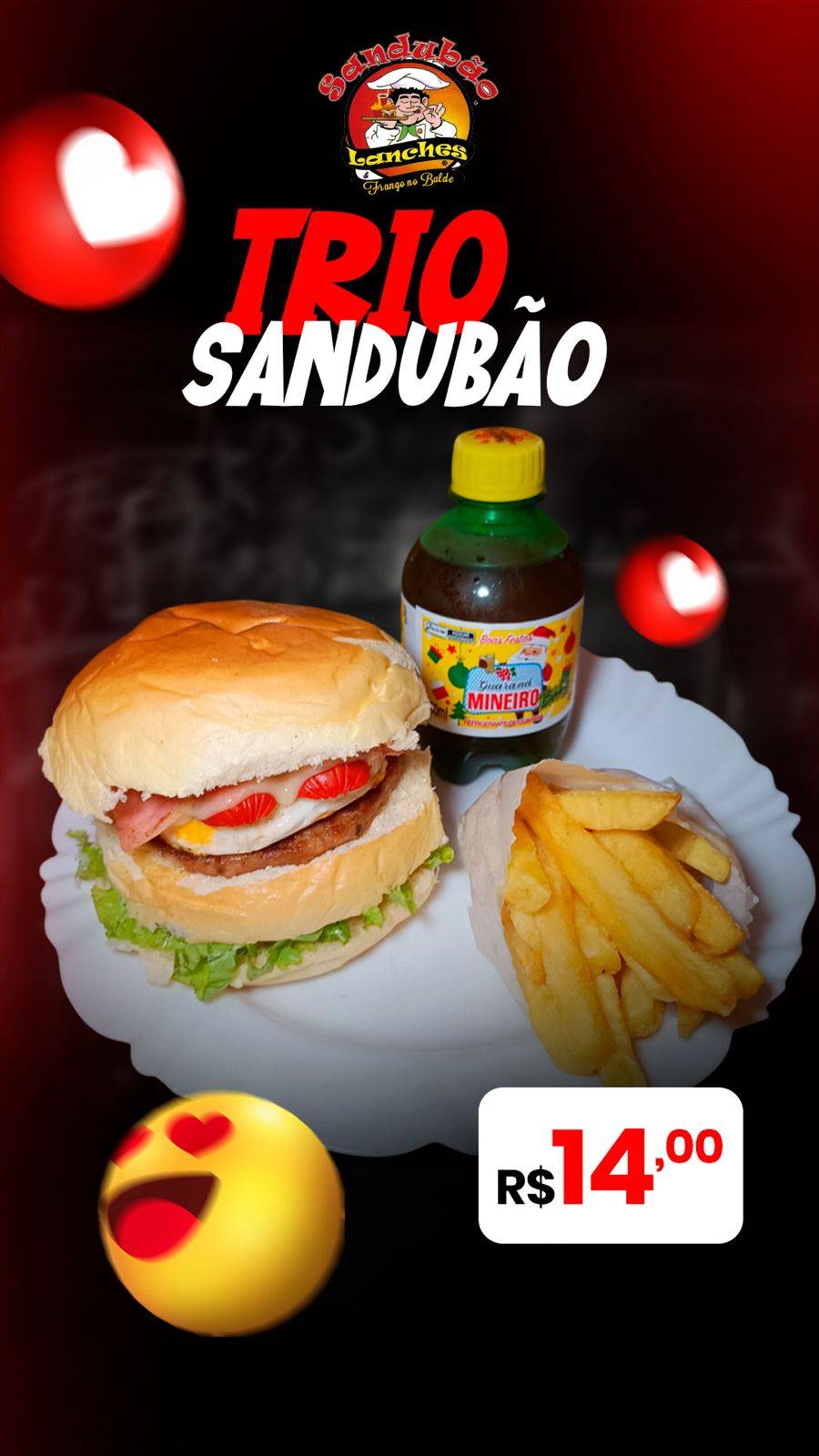 Pizzaria e Lanchonete Sandubão cardápio