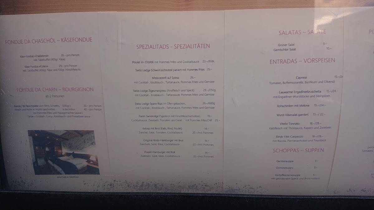 Menu di Pizzeria Adriana 