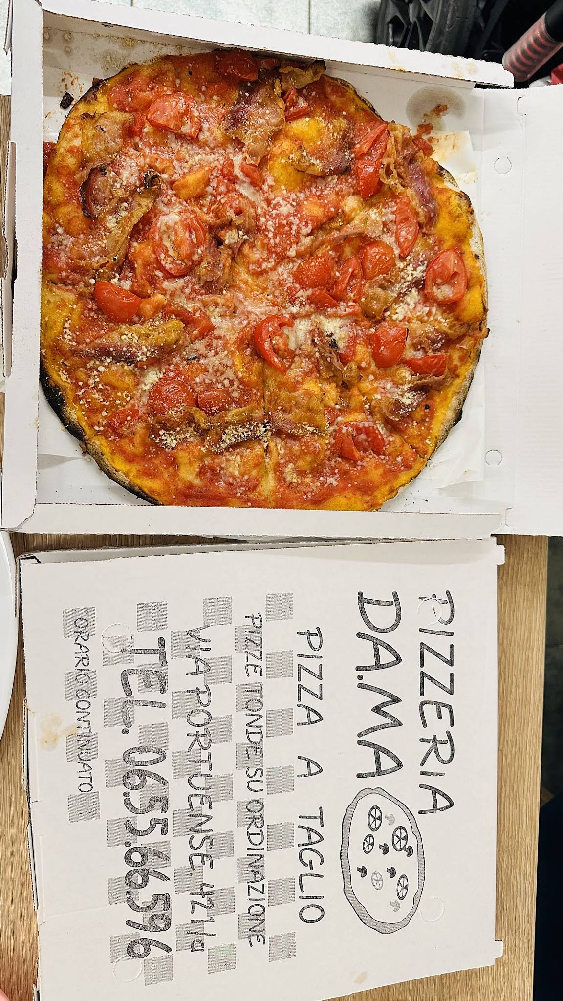 Menu di Pizzeria DA.MA. 