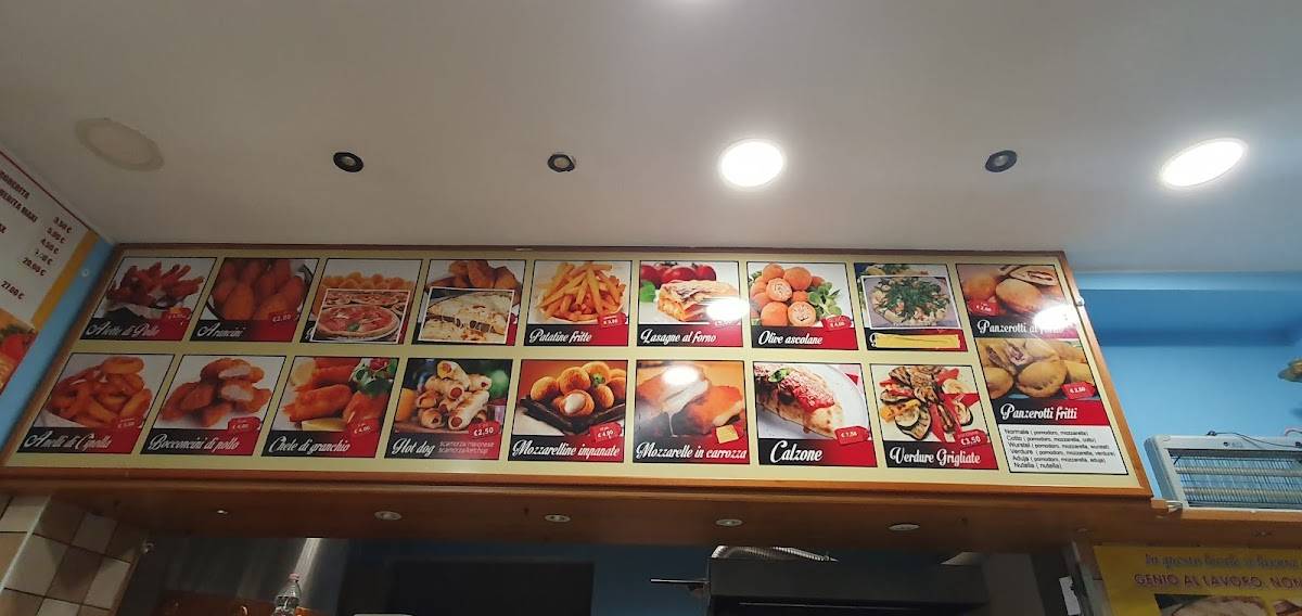 Menu di Pizzeria L'Angolo 