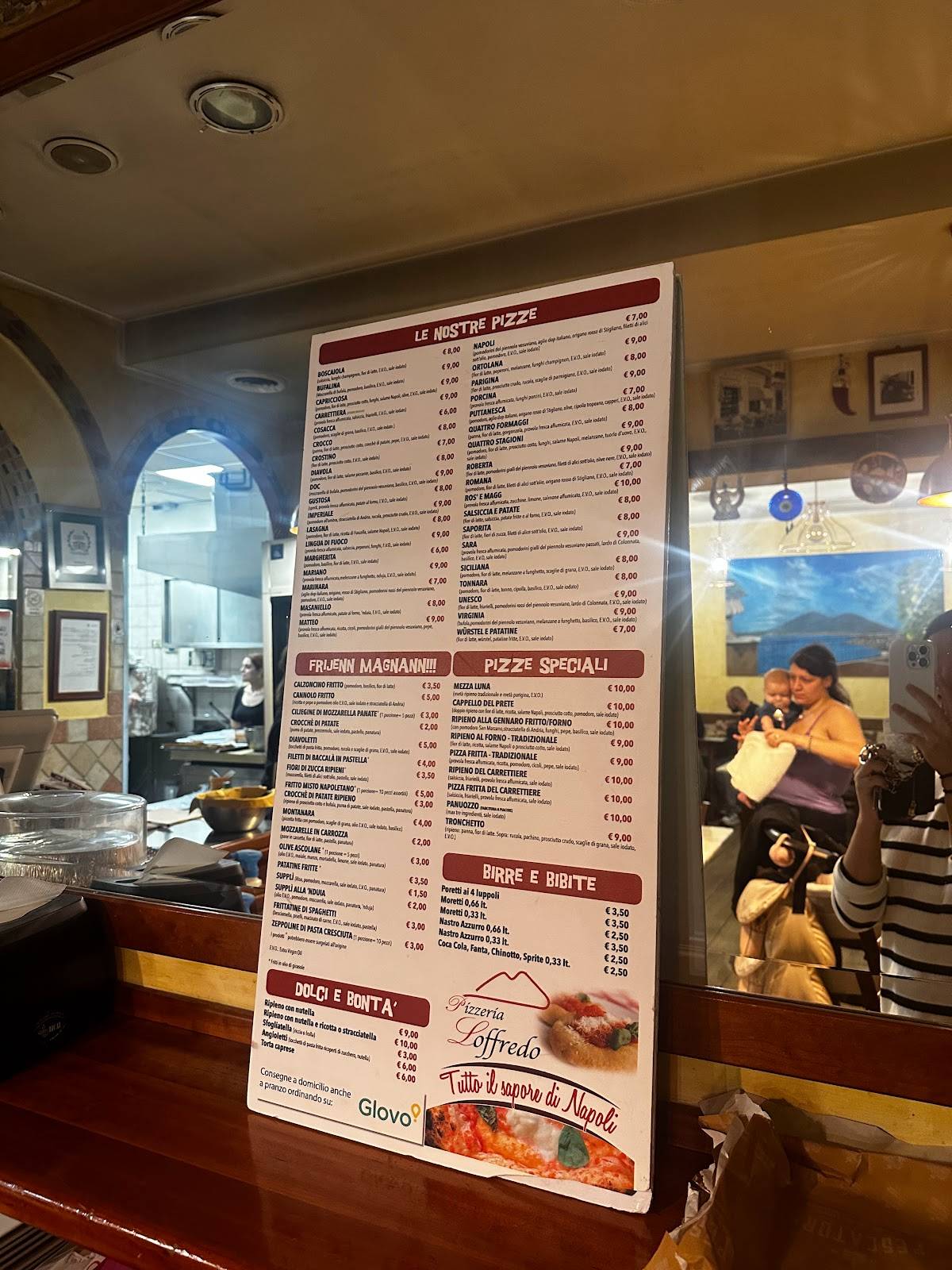 Menu di Loffredo 