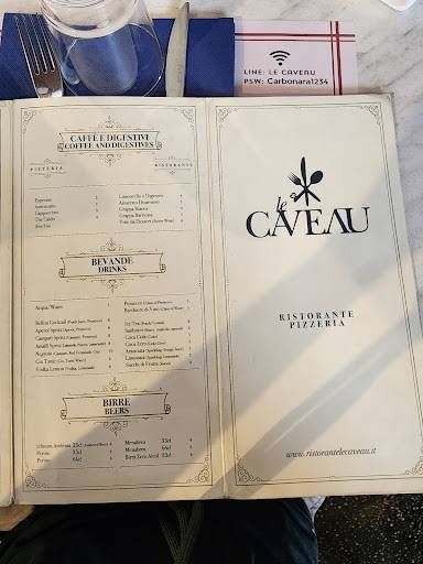 Menu di Ristorante Le Caveau 