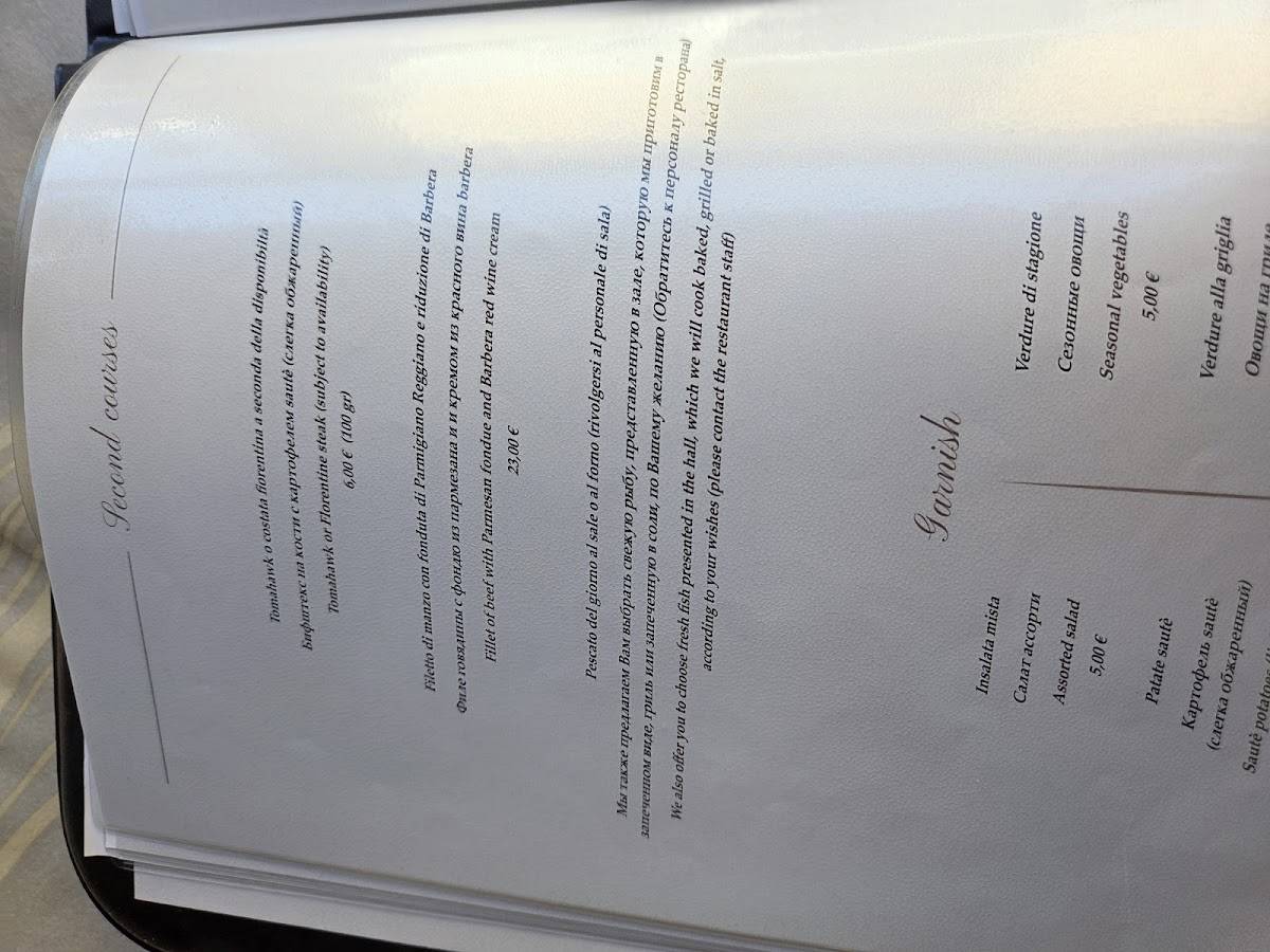 Menu di Pizzeria Ristorante Salernitano 