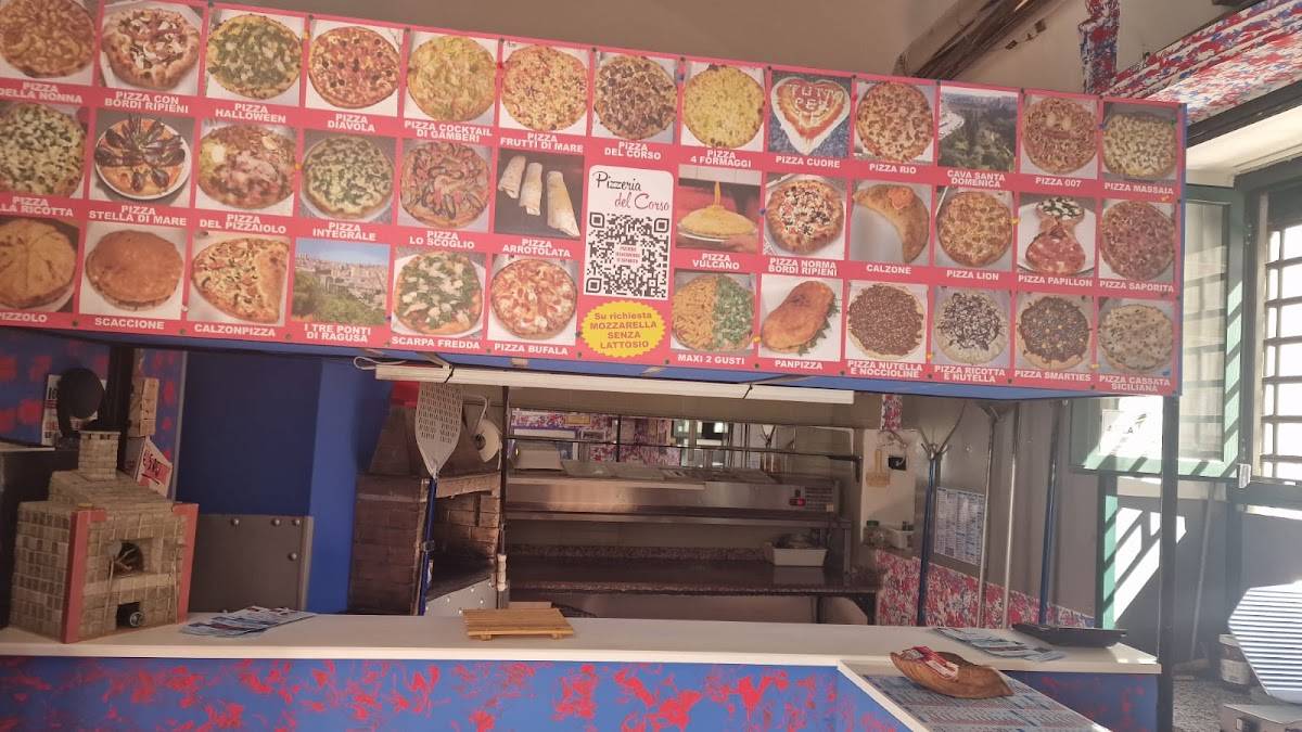 Menu di Pizzeria del Corso Ragusa 