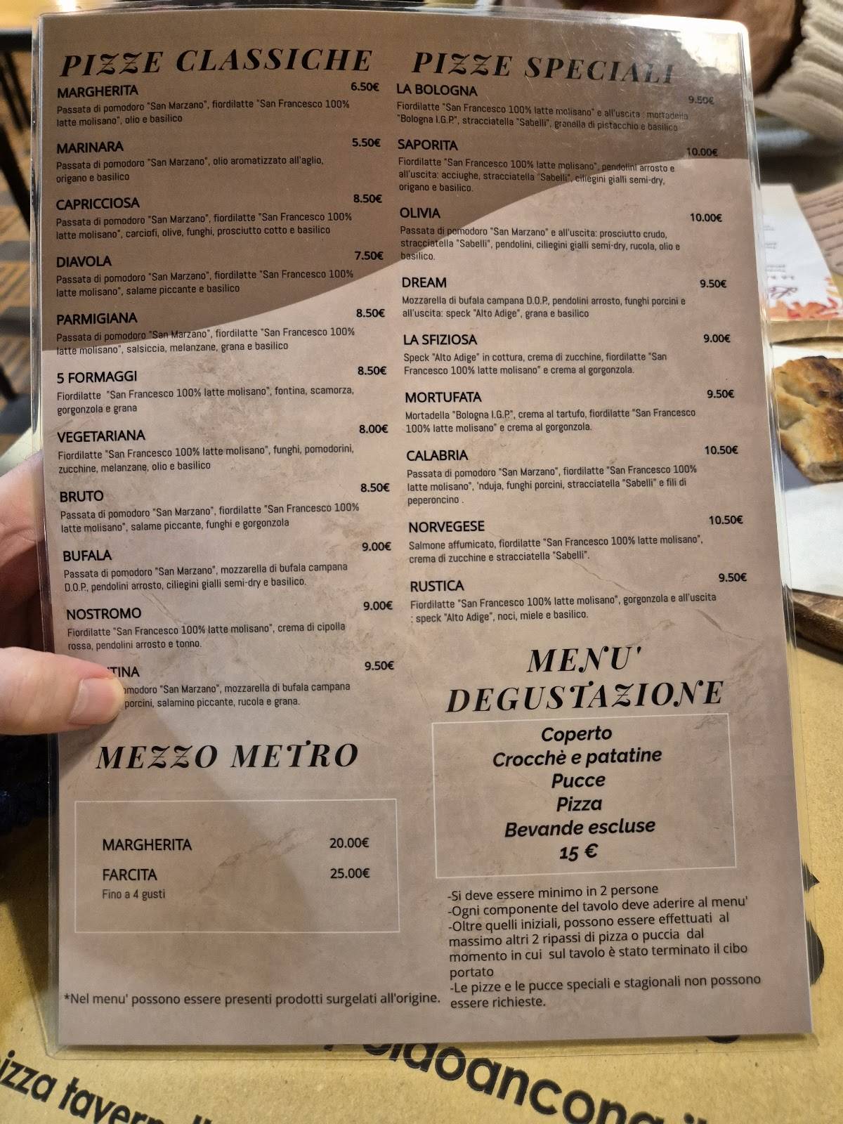 Menu di Poldo's Pizza 