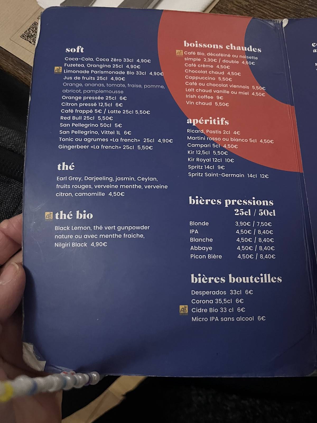 Menu de Poni