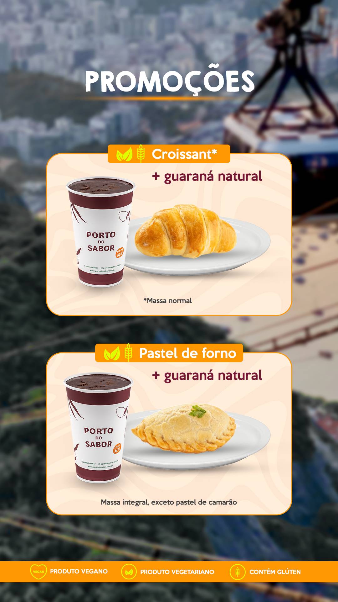 Porto Do Sabor - Città América cardápio