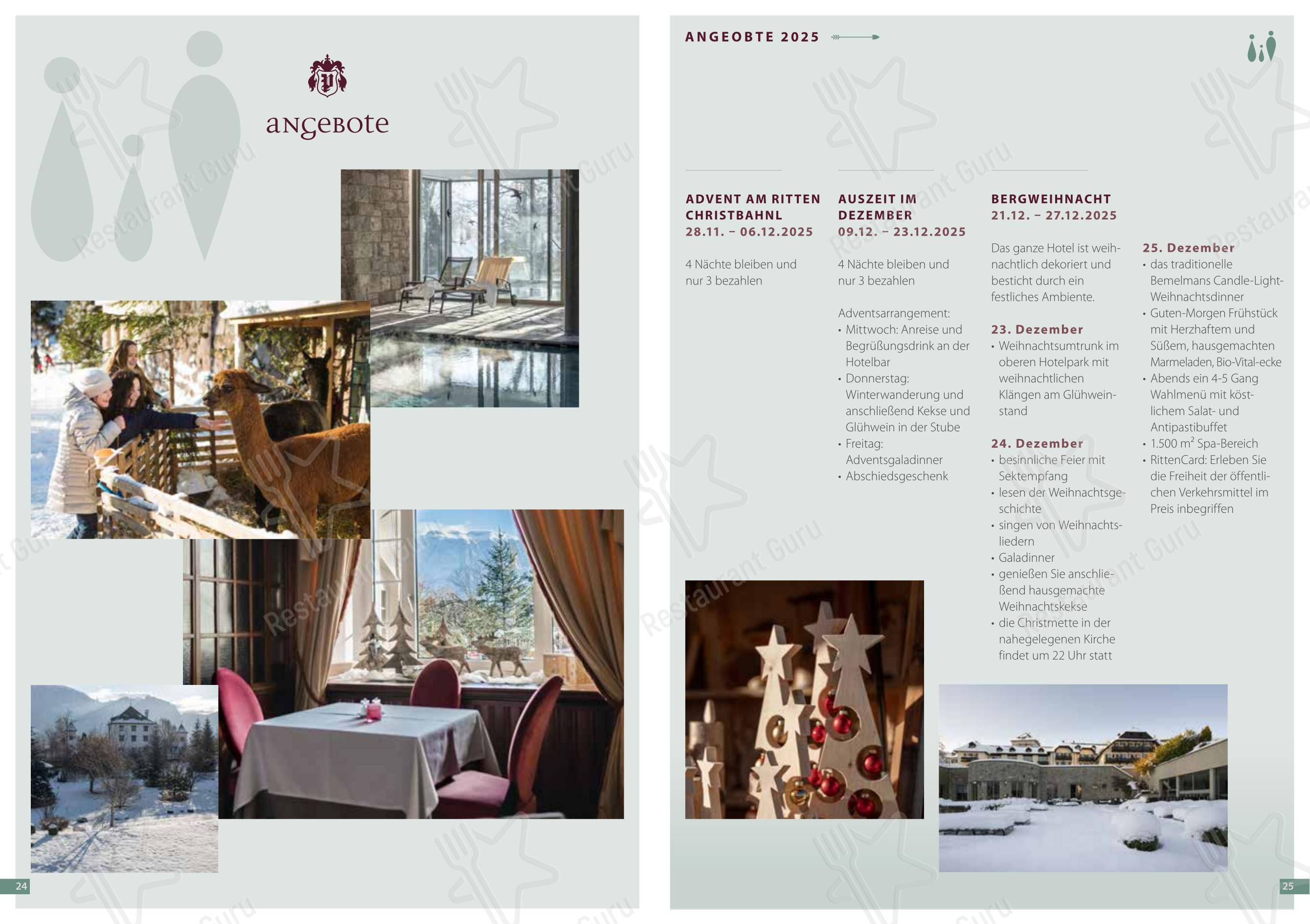 Menu per Post Stube in Collalbo