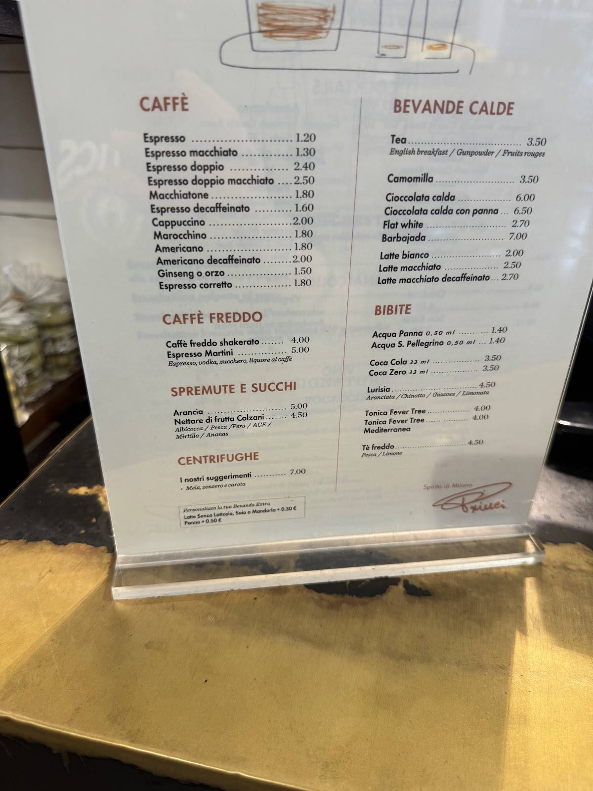 Menu di Princi 
