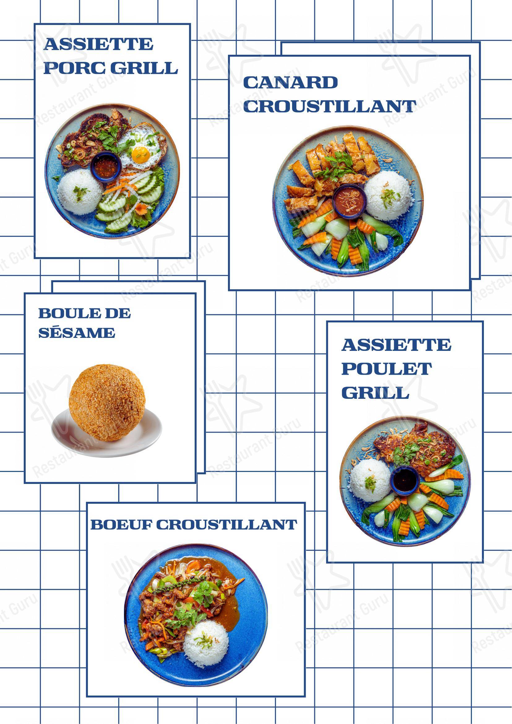 Menu di Ptite Ruelle - Menu