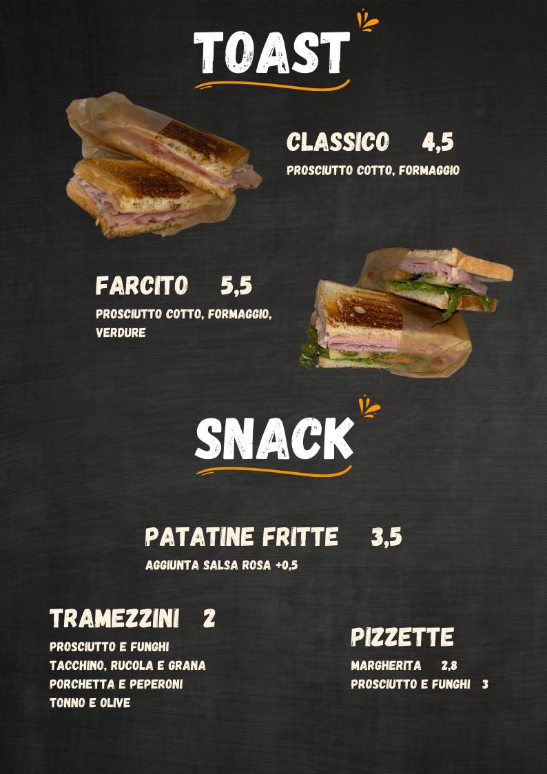 Menu di Al Redentore 