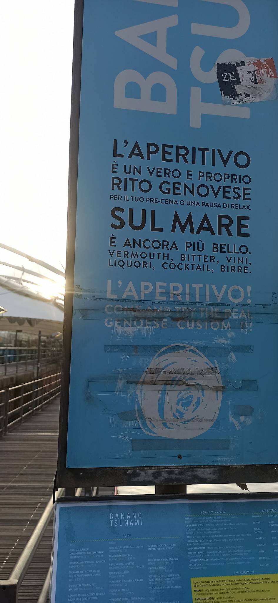Menu di Banano Tsunami 