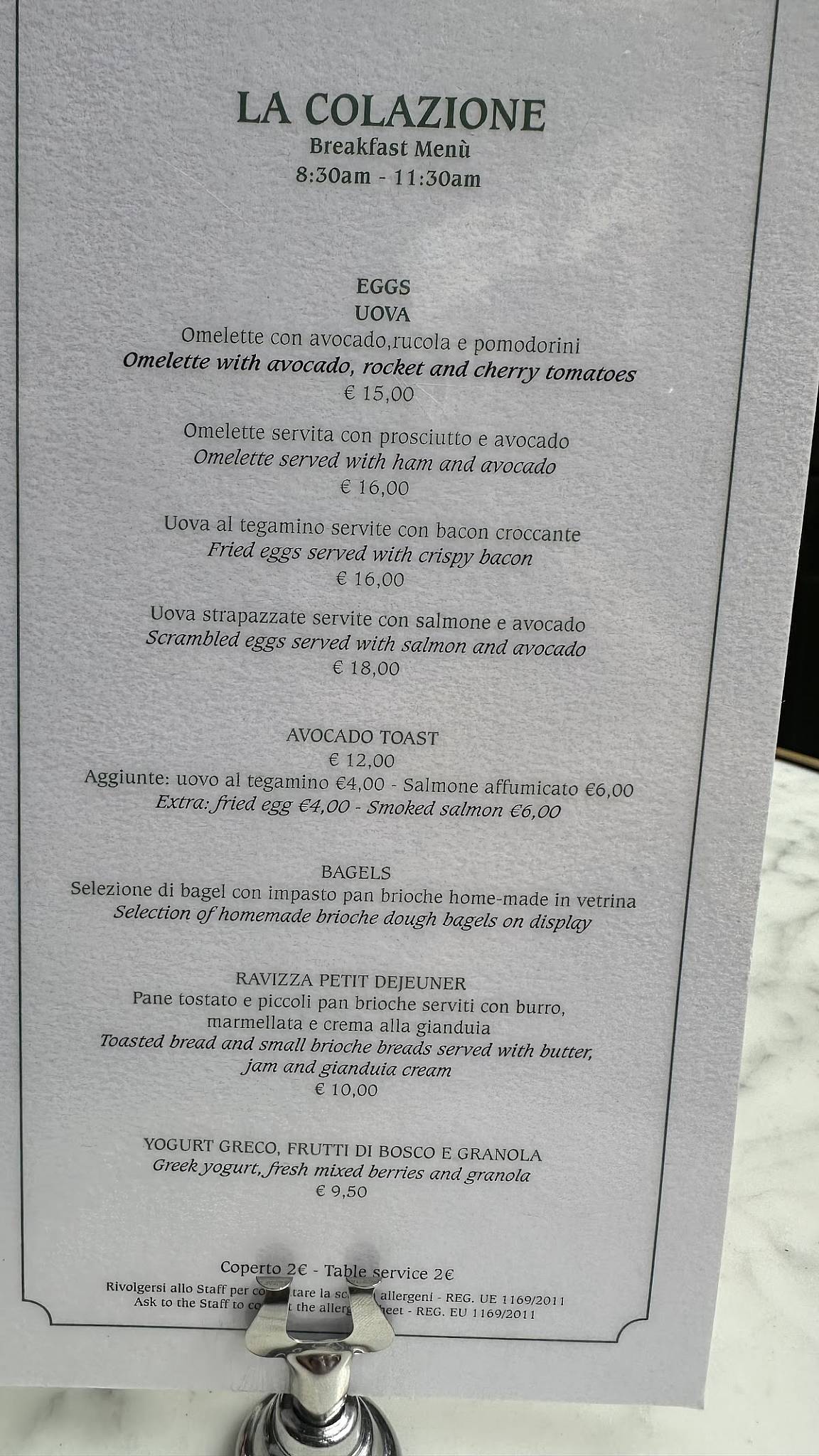 Menu di Ravizza 1871 