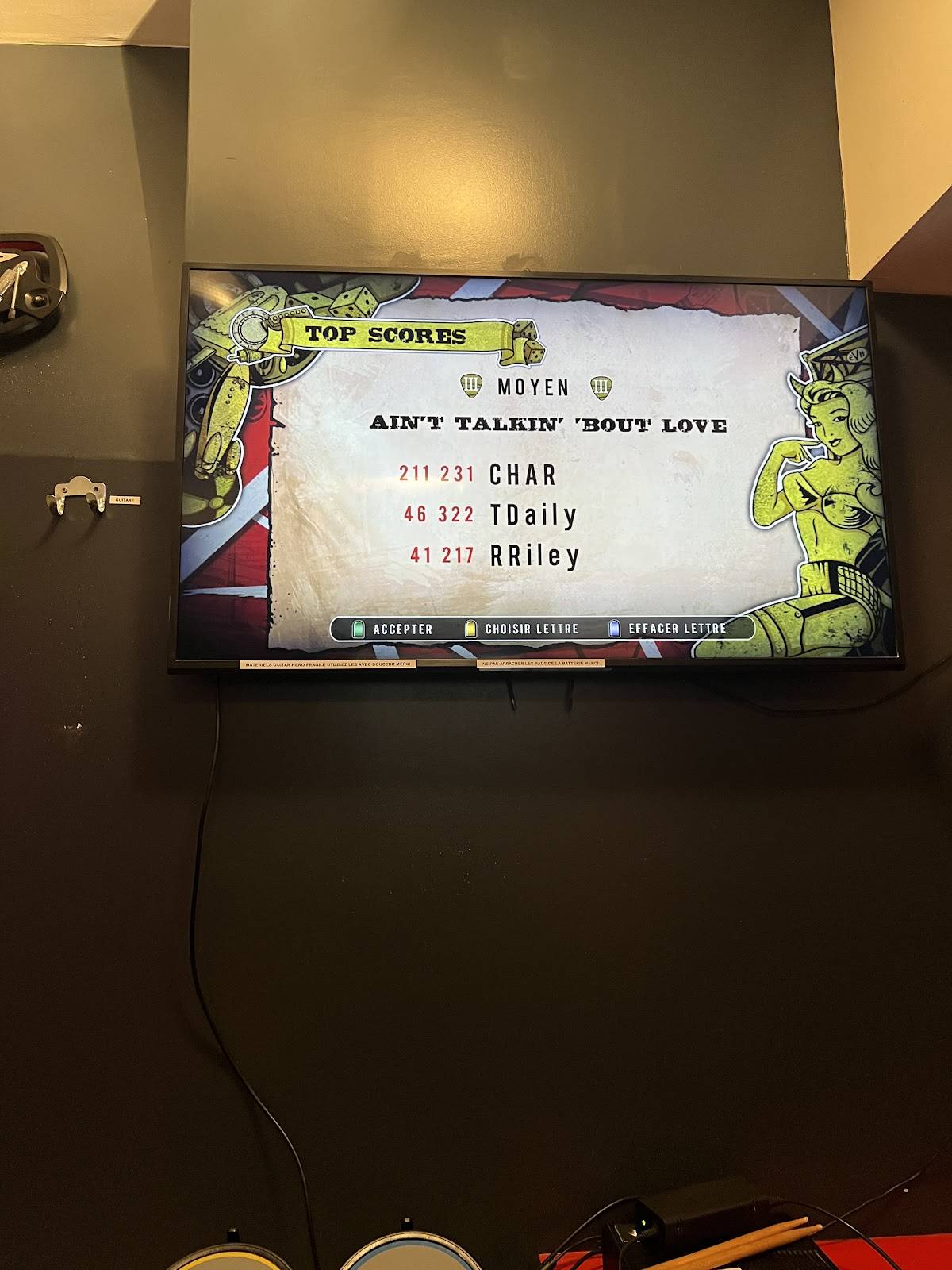 Menu de Reset