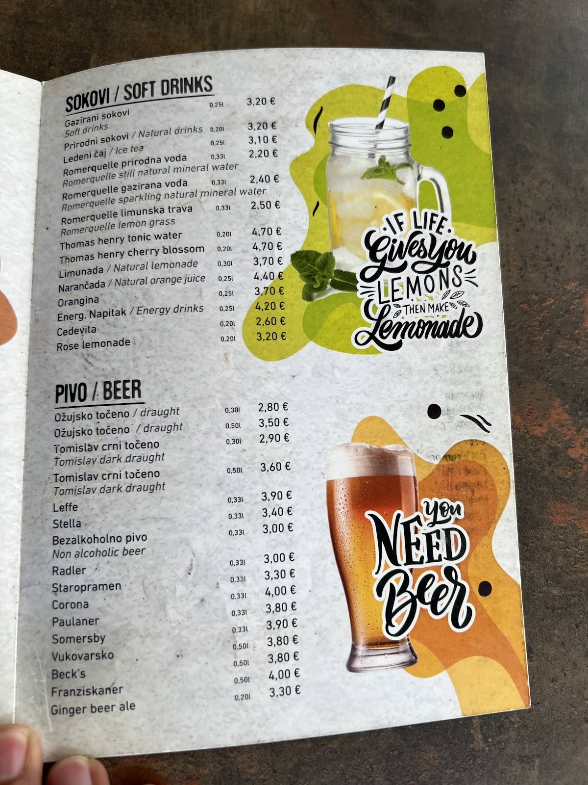 Menu di Teak Food&Bar 
