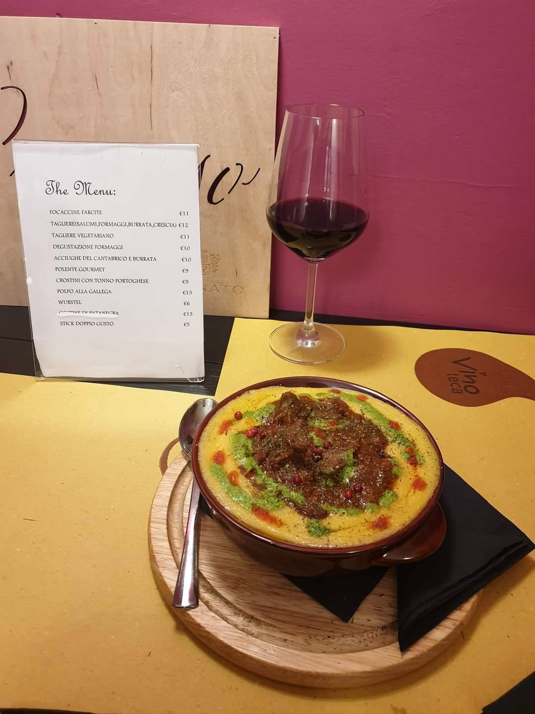 Menu di Vinoteca Perugia 