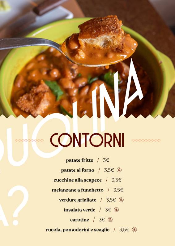 Menu de Puteca Osteria & Braceria