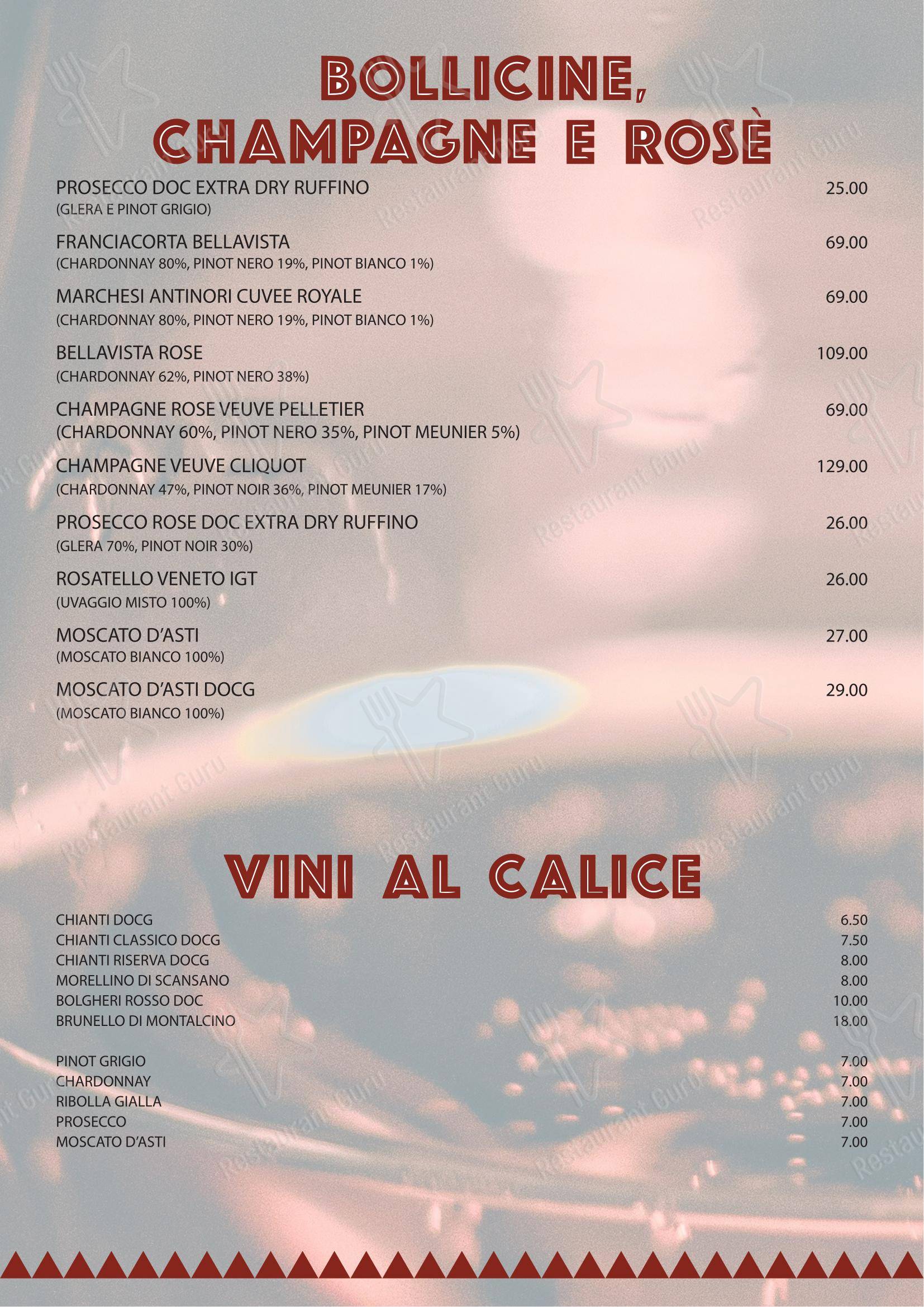 Menu per RISTORANTE IL BONGUSTO LA MAREMMA steakhouse