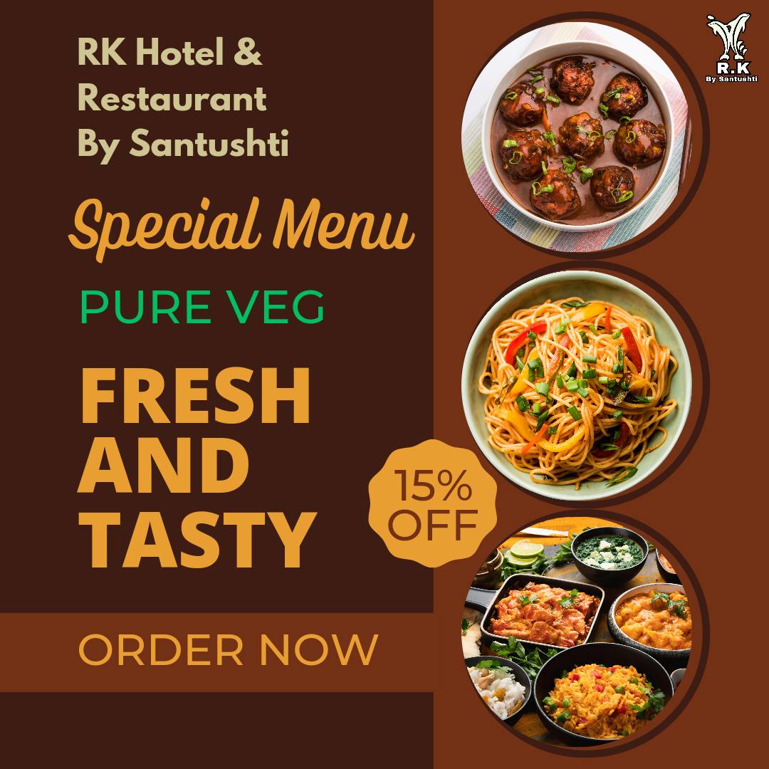 RK Hotel & Restaurant By Santushti menu